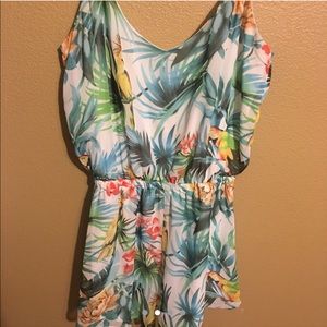 Show Me Your MuMu Dresses - Show me your Mumu tropical print romper Show Me Your MuMu Dresses - Show me your Mumu tropical print romper